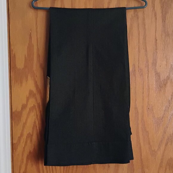 Women's wide-leg bell bottom blue jeans - Picture 3 of 3